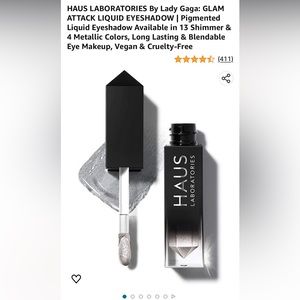Haus by lady Gaga‎ glam attack eyeshadow in flash. New in box. 20 retail